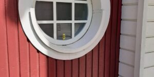 Pyöreä ikkunapellitys